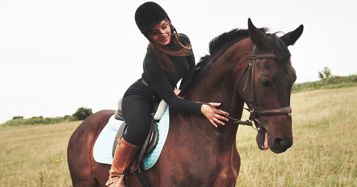 equestrian long sleeve tops