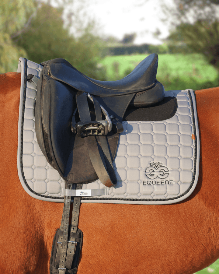 Pro-Impact Dressage Saddlecloth - Grey