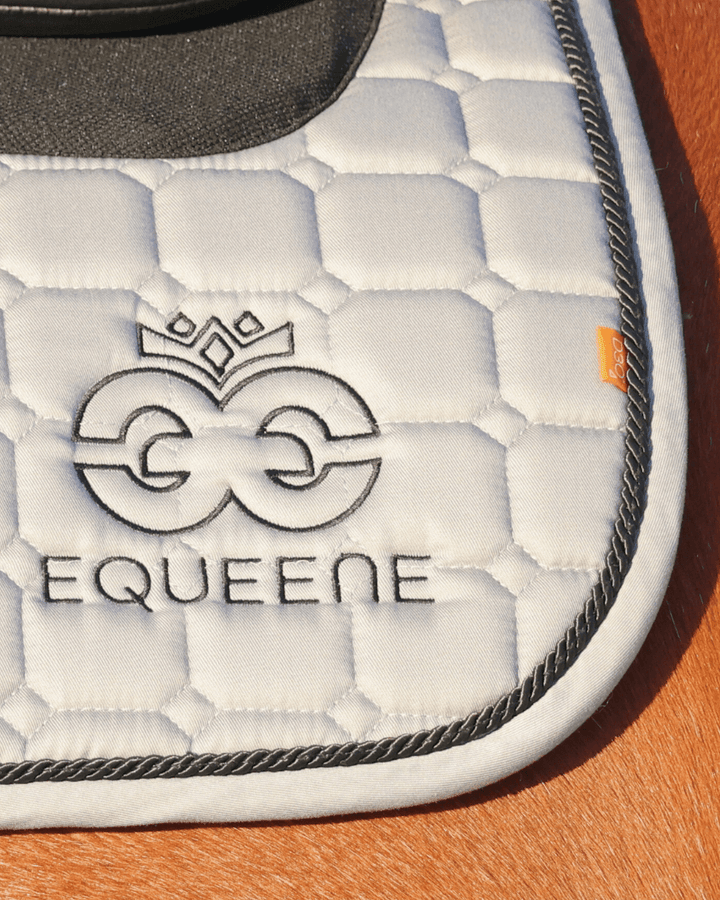 Pro-Impact Dressage Saddlecloth - Grey