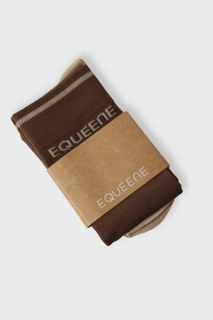 Performance Riding Socks - Brown