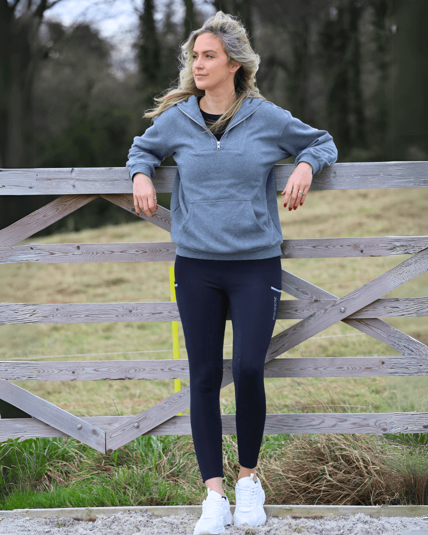 Ana Polar Hoodie - Charcoal
