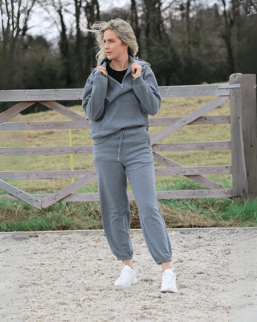 Lola Polar Sweatpants - Charcoal