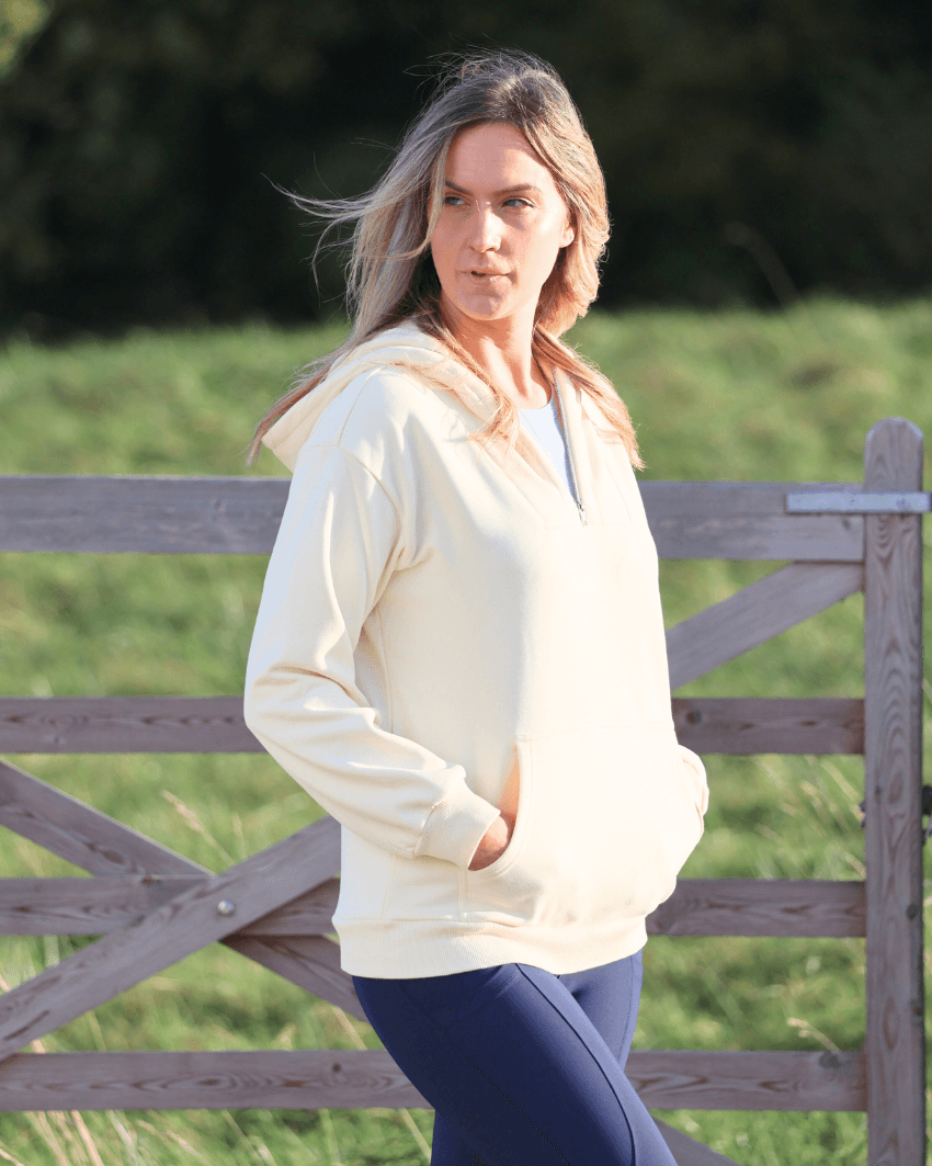 Ana Polar Hoodie - Beige
