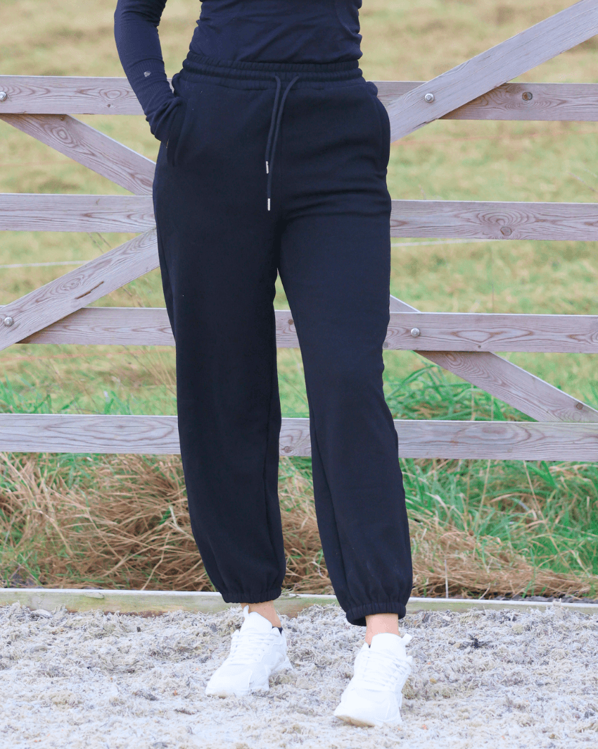 Lola Polar Sweatpants - Black