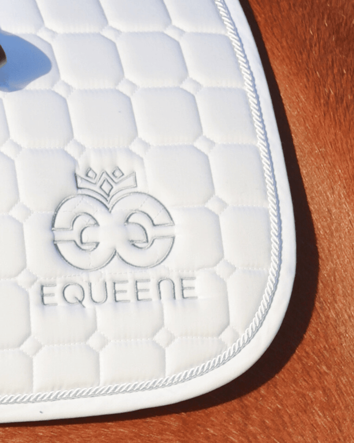 Pro-Impact Dressage Saddlecloth - White