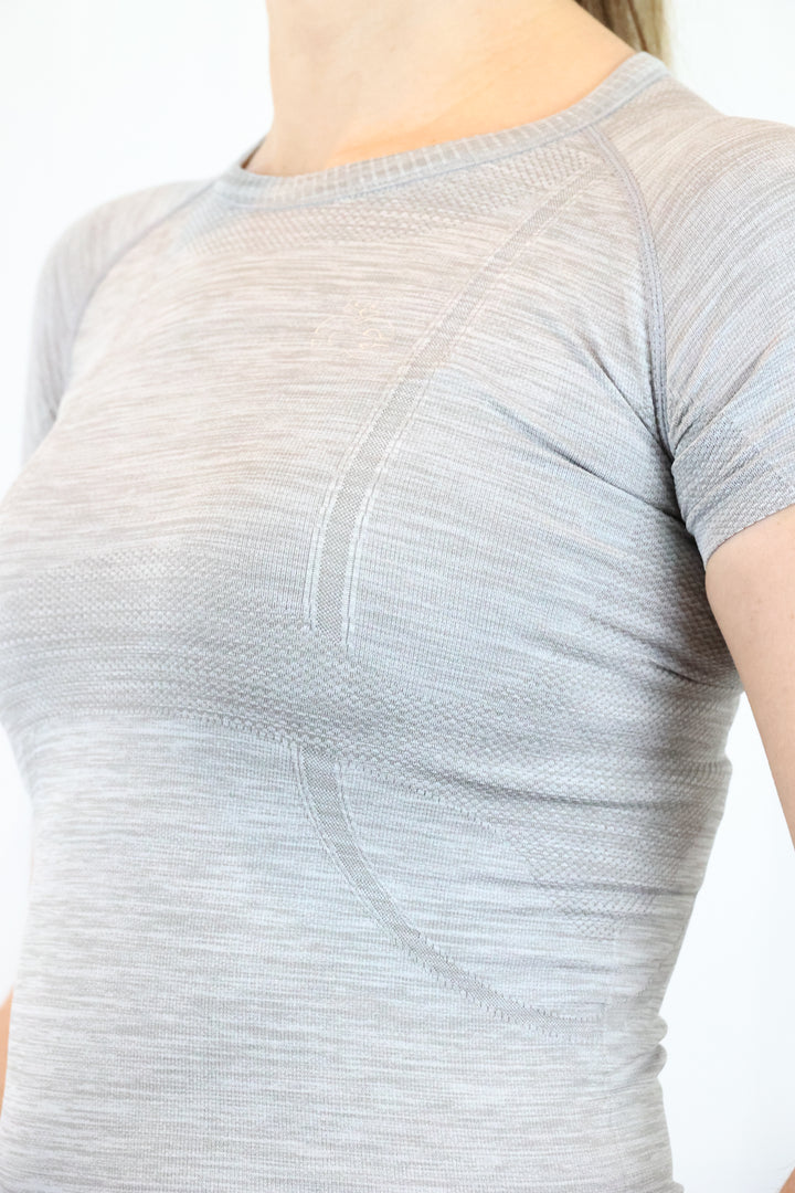 Dory Seamless Training Top - Slate Grey