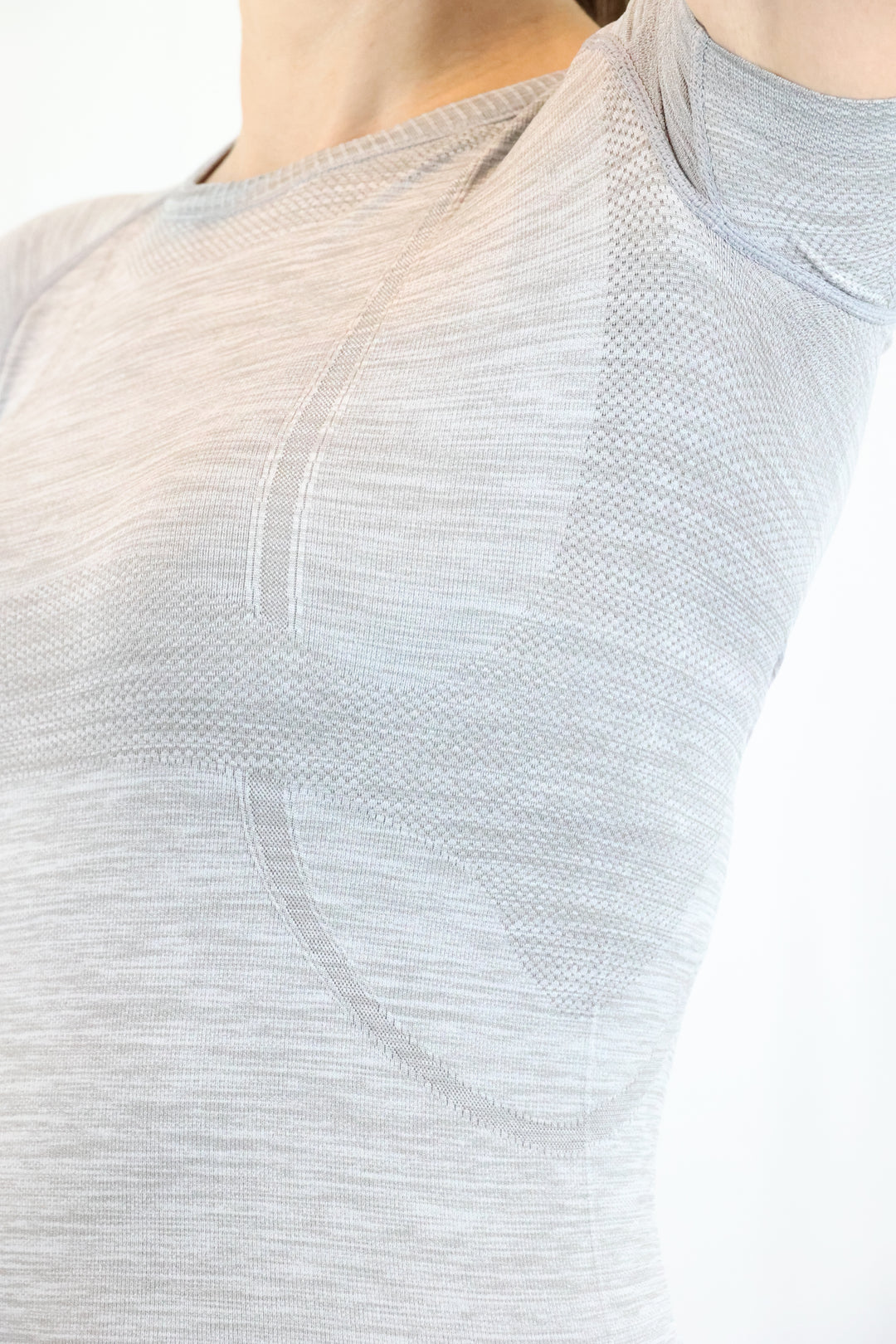 Haut d'entraînement sans couture Dory - Gris ardoise