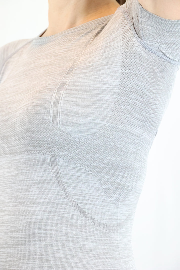 Dory Seamless Training Top - Slate Grey