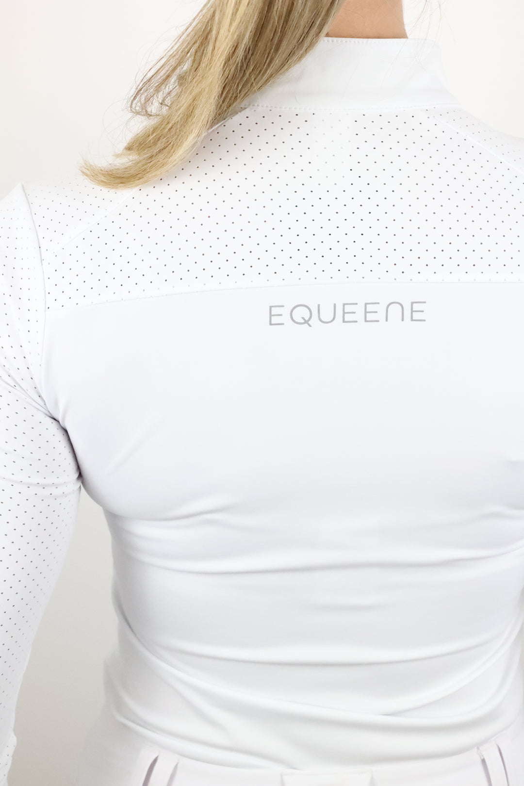 Nadia Long Sleeved Show Shirt - White