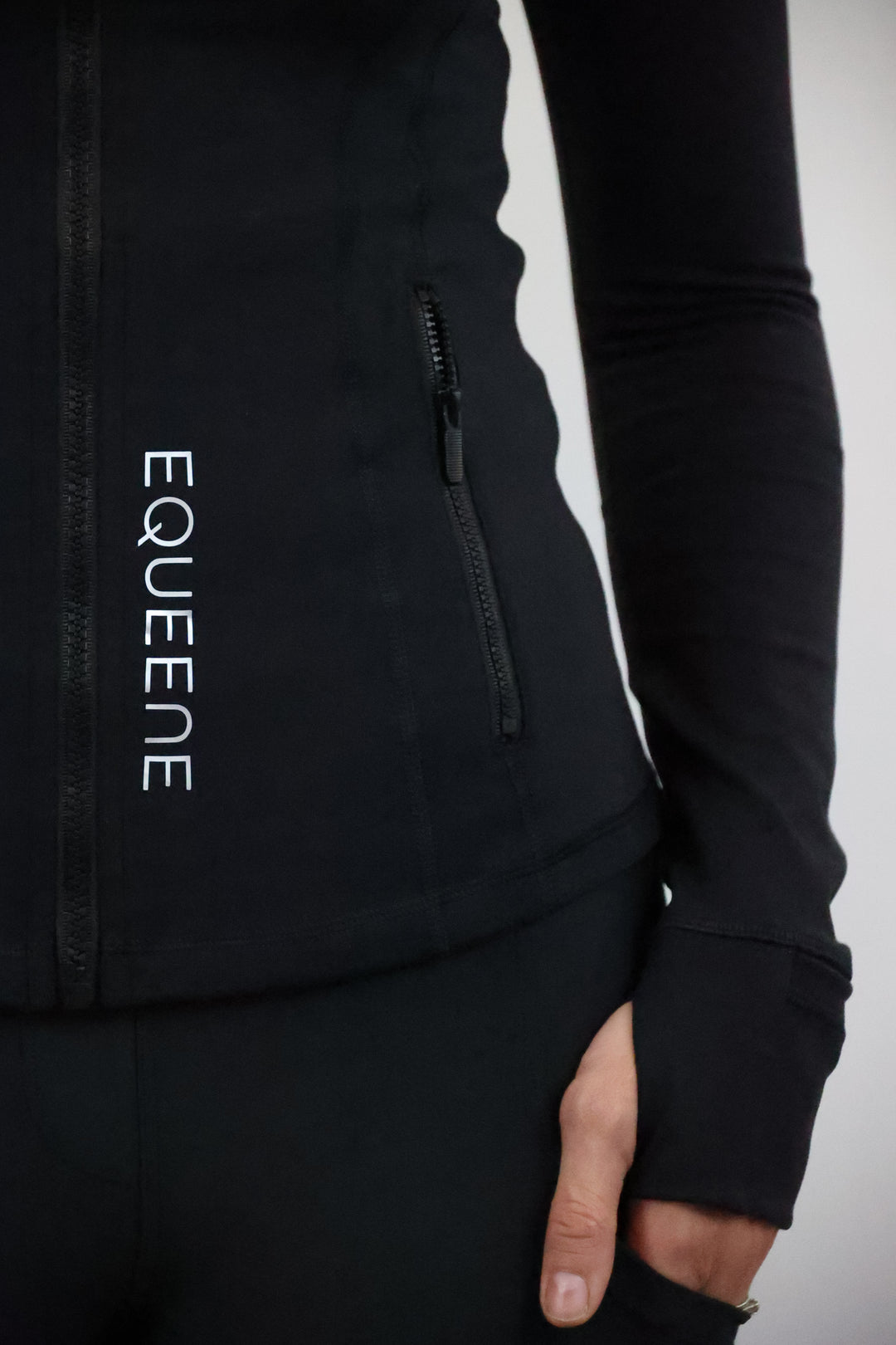 Chaqueta técnica de entrenamiento Sena - Negra