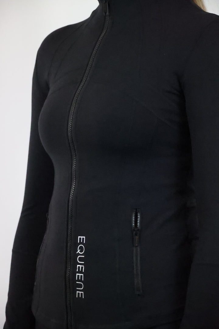 Chaqueta técnica de entrenamiento Sena - Negra