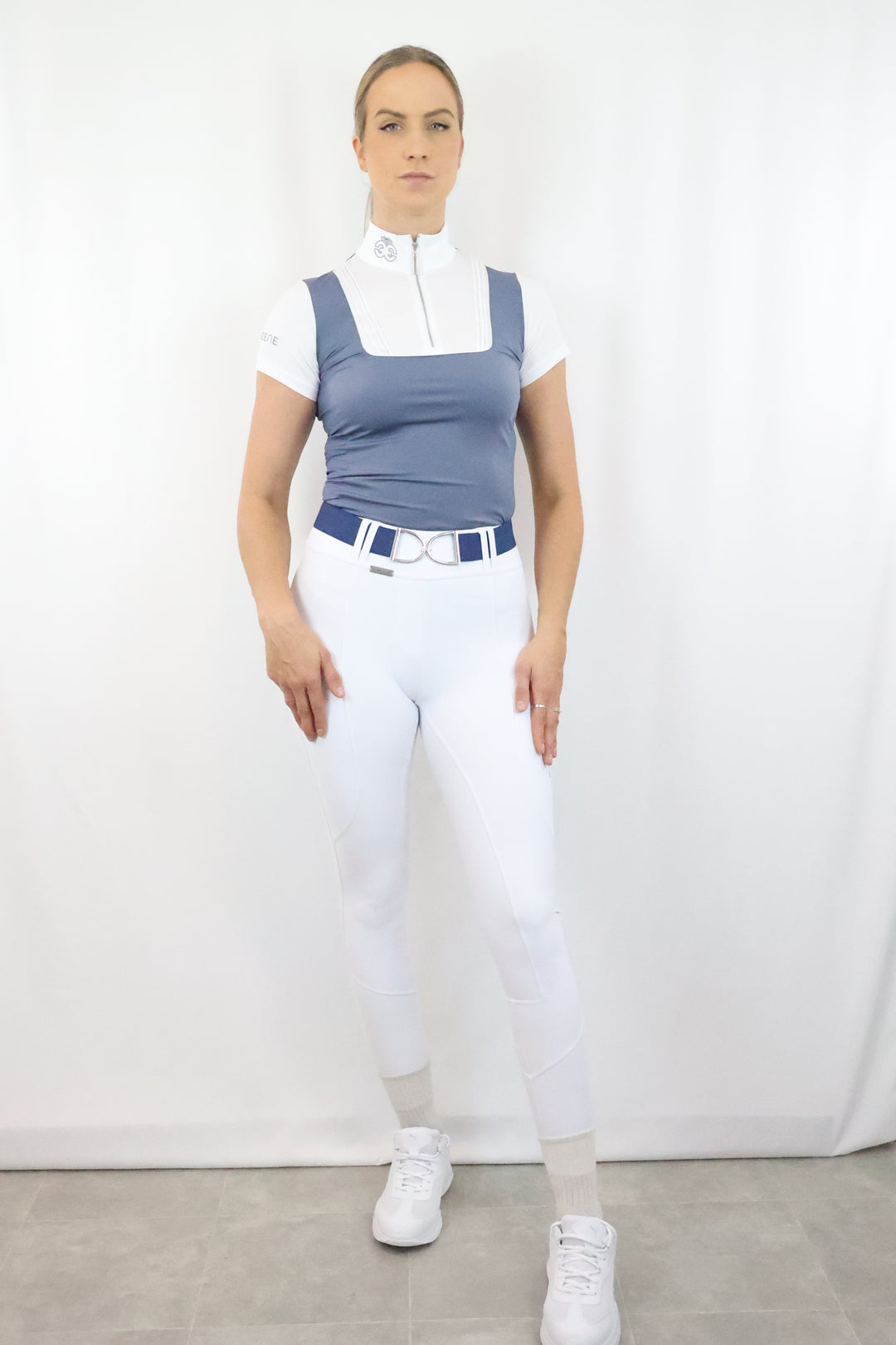 Camisa de exhibición Florence - Azul acero