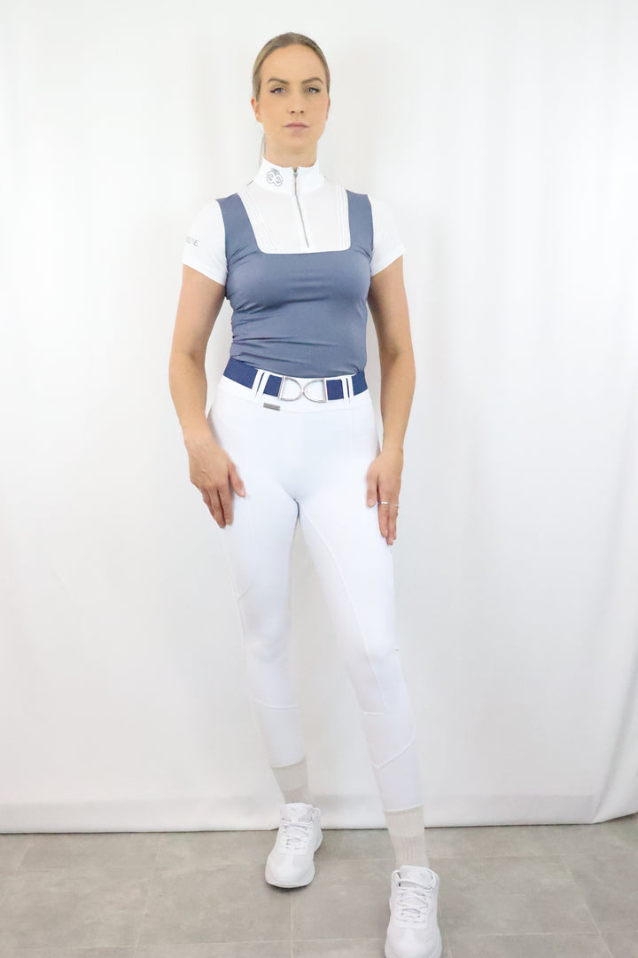 Camisa de exhibición Florence - Azul acero