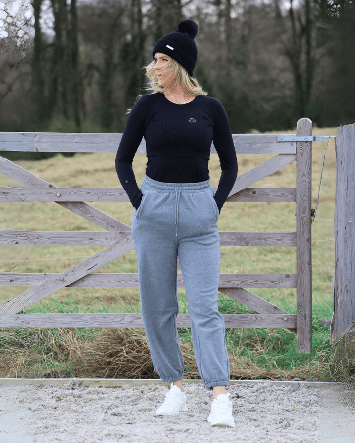 Lola Polar Sweatpants - Charcoal
