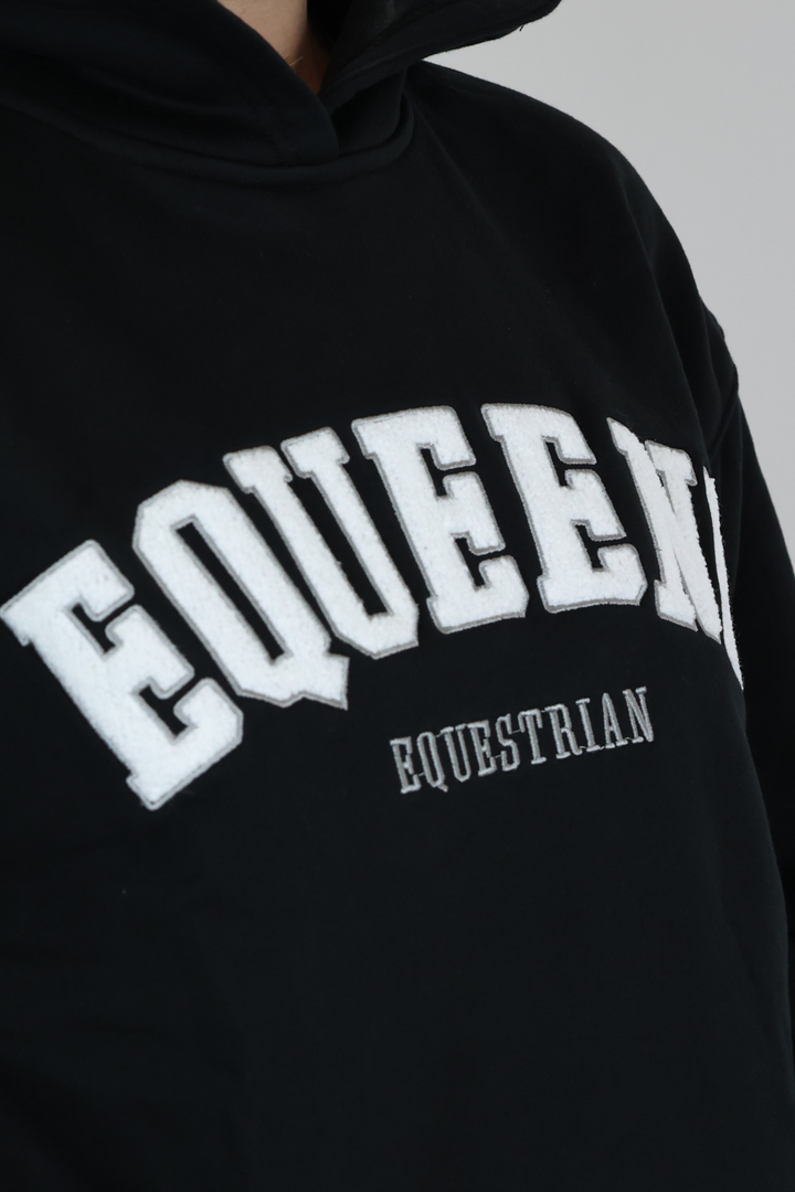 Ellie Oversized Hoodie - Black