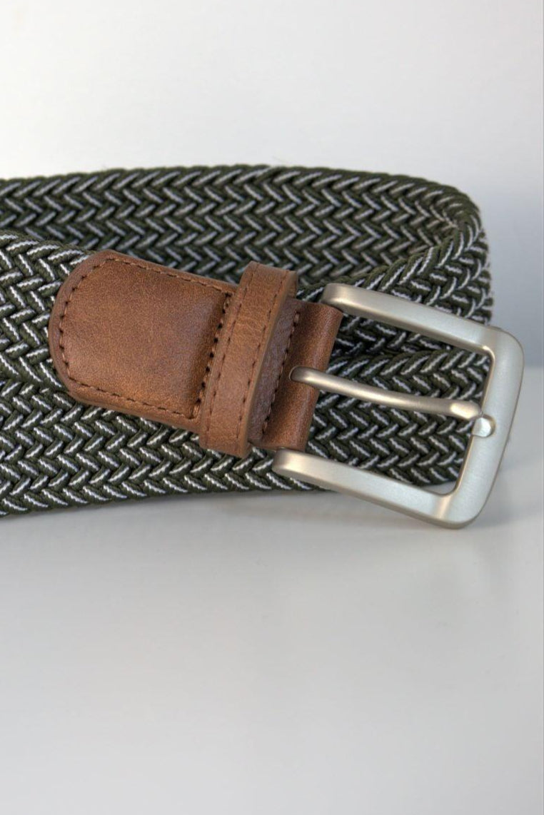 Cinturón de montar - Caqui
