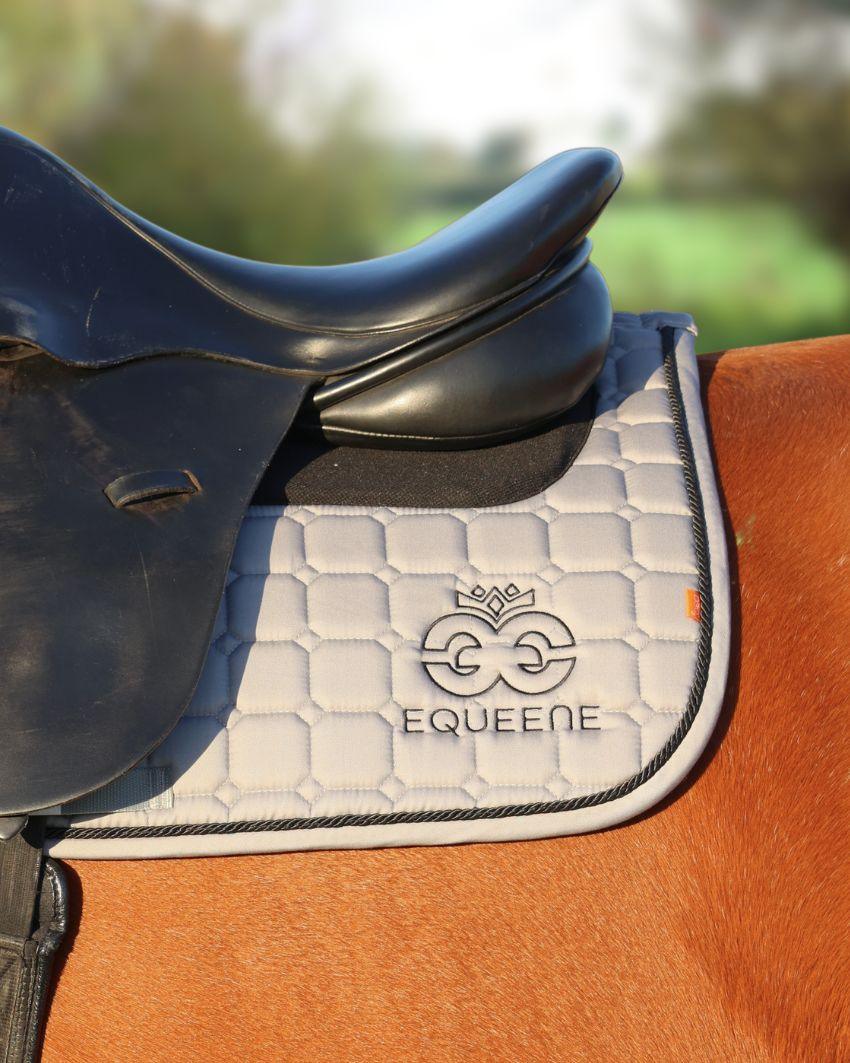 Tapis de selle de saut Pro-Sport - Gris