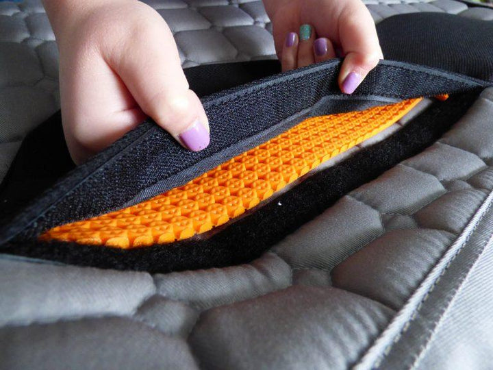 Tapis de selle de dressage Pro-Impact - Marine