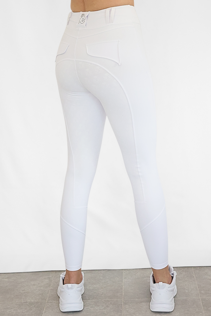 Isla Performance Breeches - White