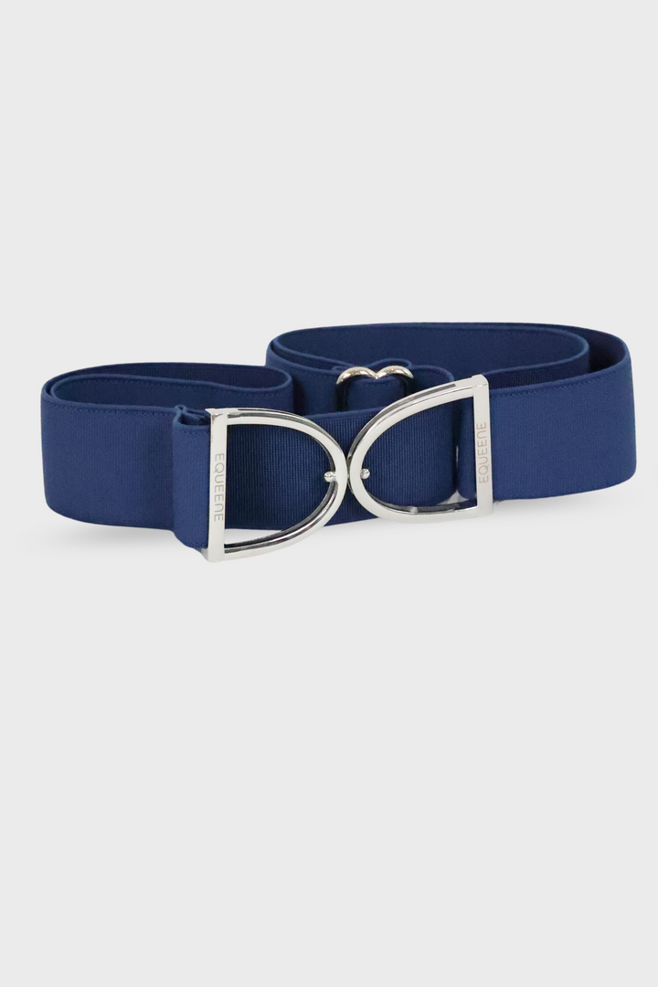 Stirrup Belt - Navy / Silver