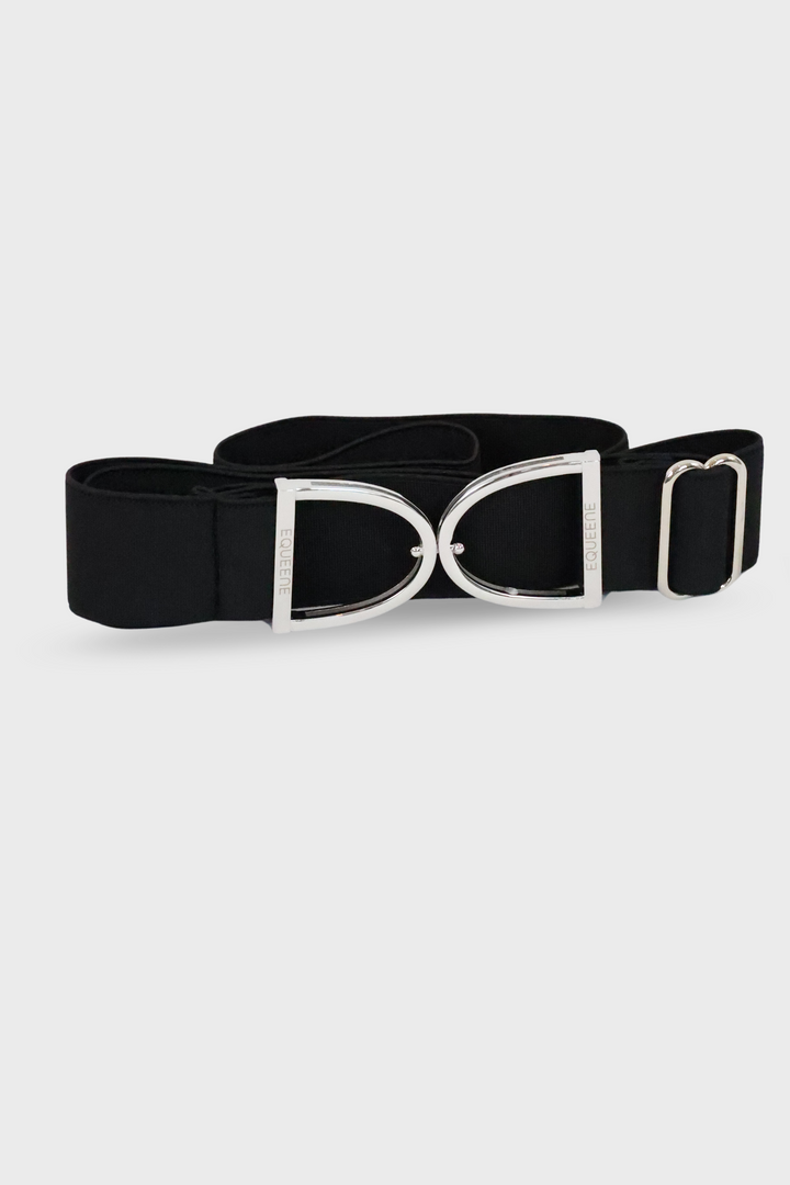 Stirrup Belt - Black / Silver