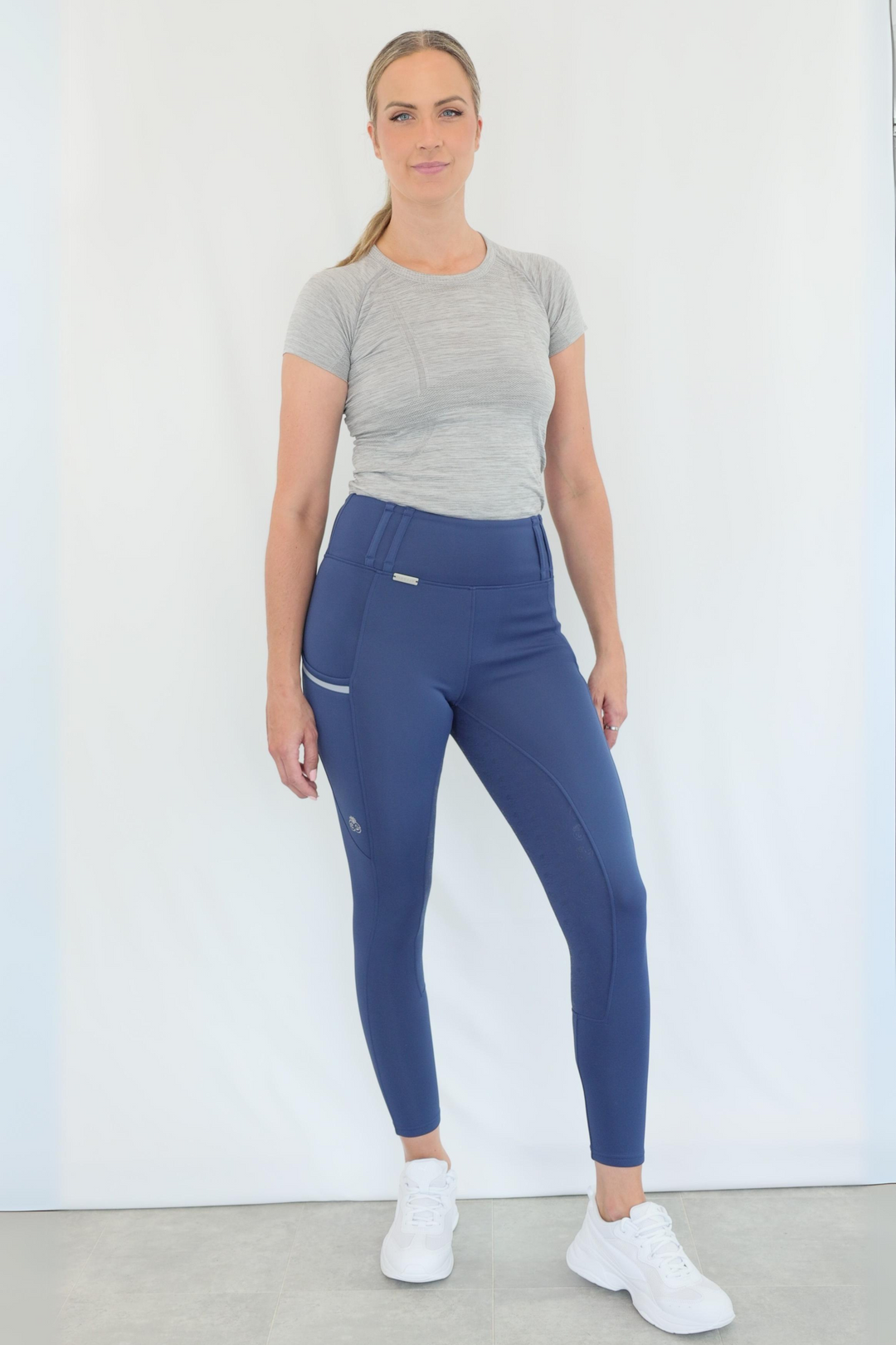 Elsa Pro Winter Breeches - Navy