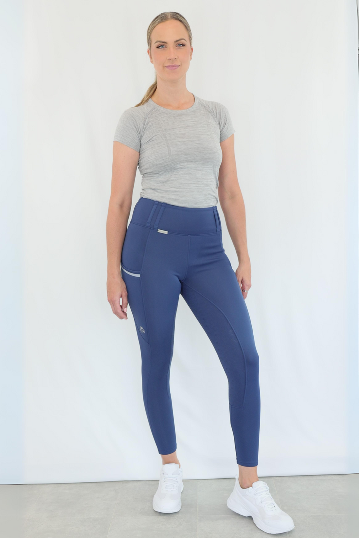 Elsa Pro Winter Breeches - Navy