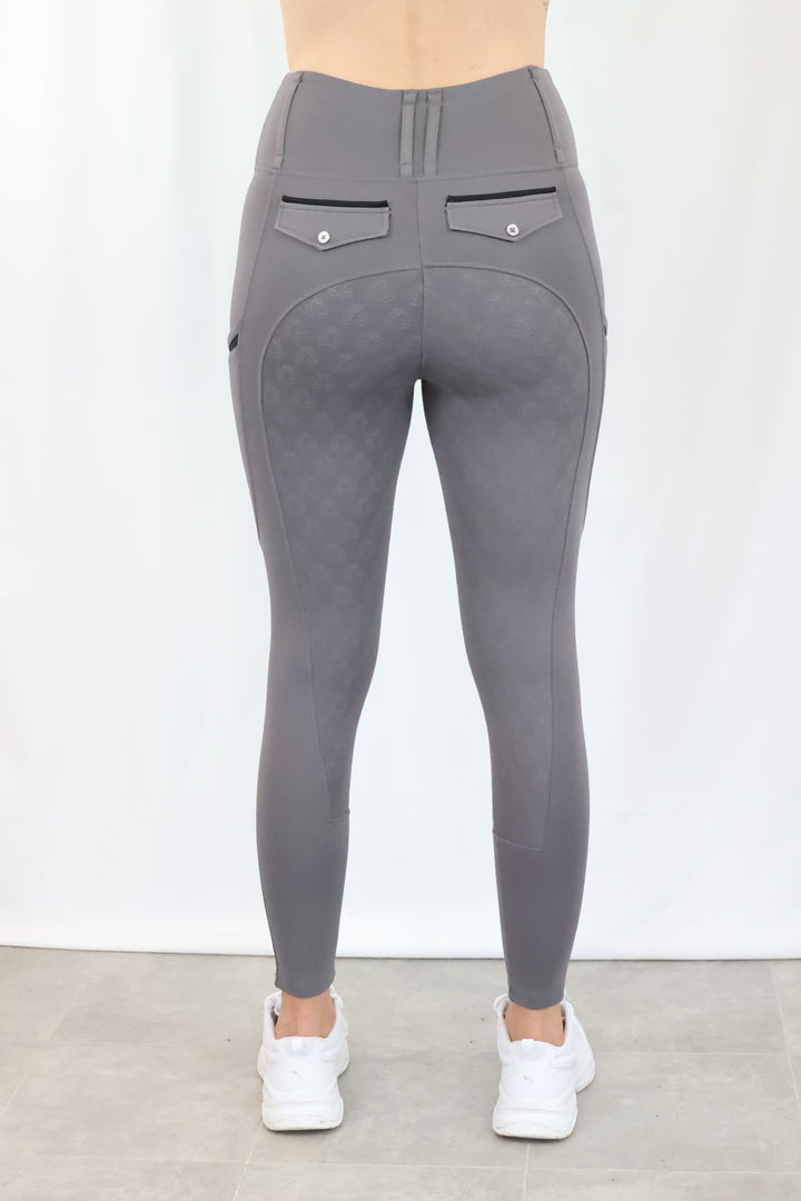 Elsa Pro Winter Breeches - Granite