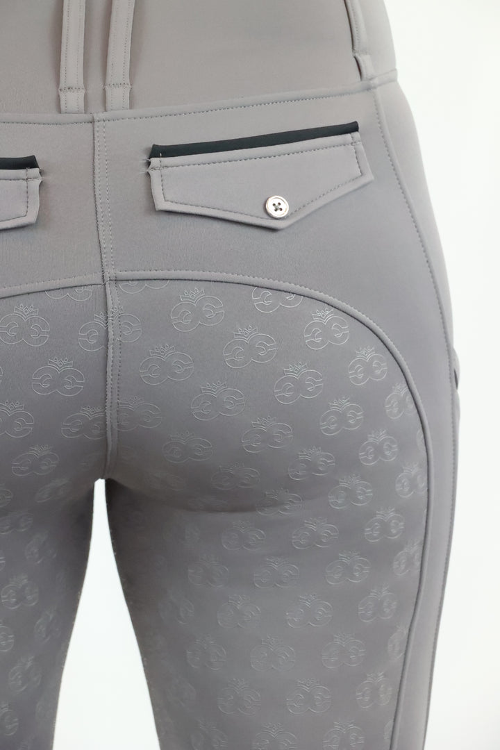 Elsa Pro Winter Breeches - Granite