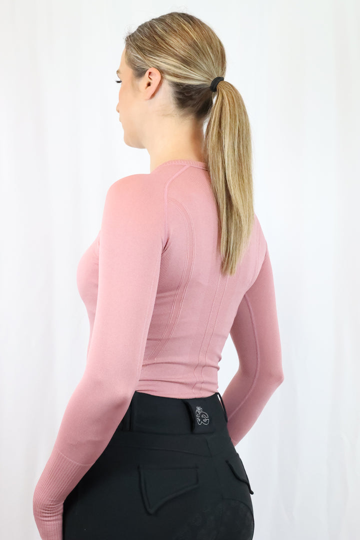 Molly Seamless Training Top - Pink