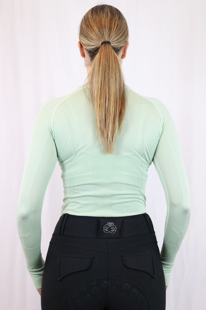 Molly Seamless Training Top - Sage