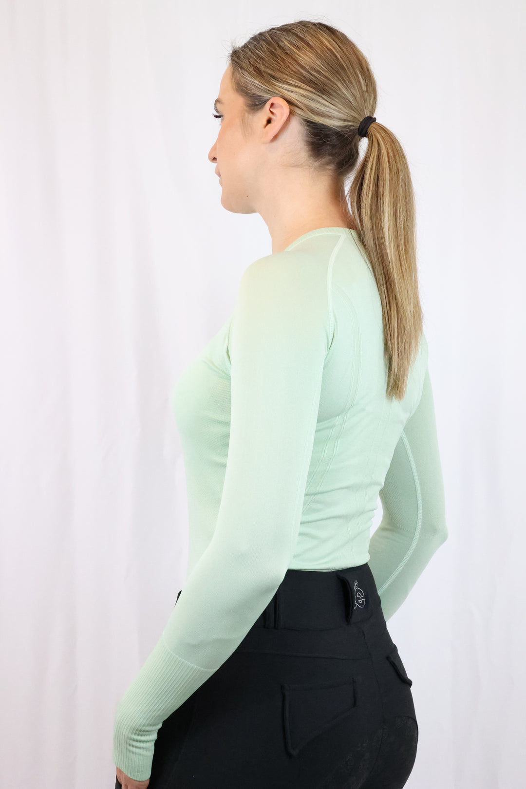 Molly Seamless Training Top - Sage