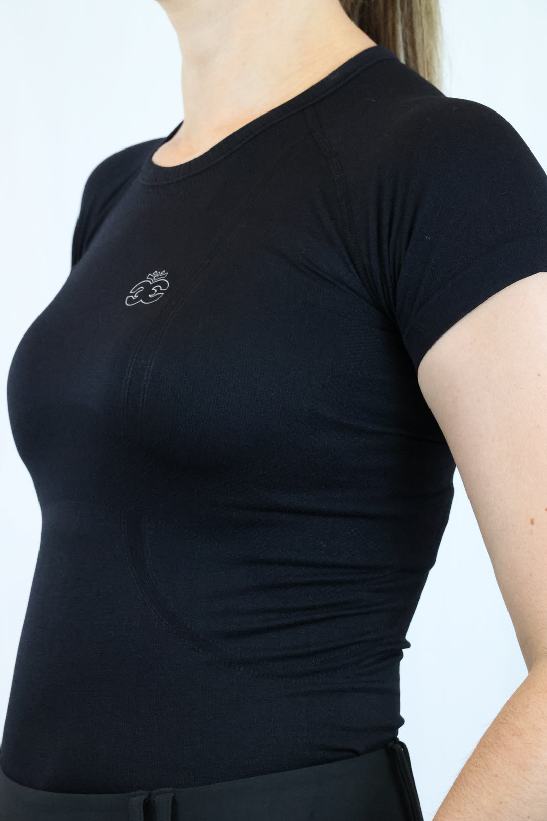 Dory Seamless Training Top - Black