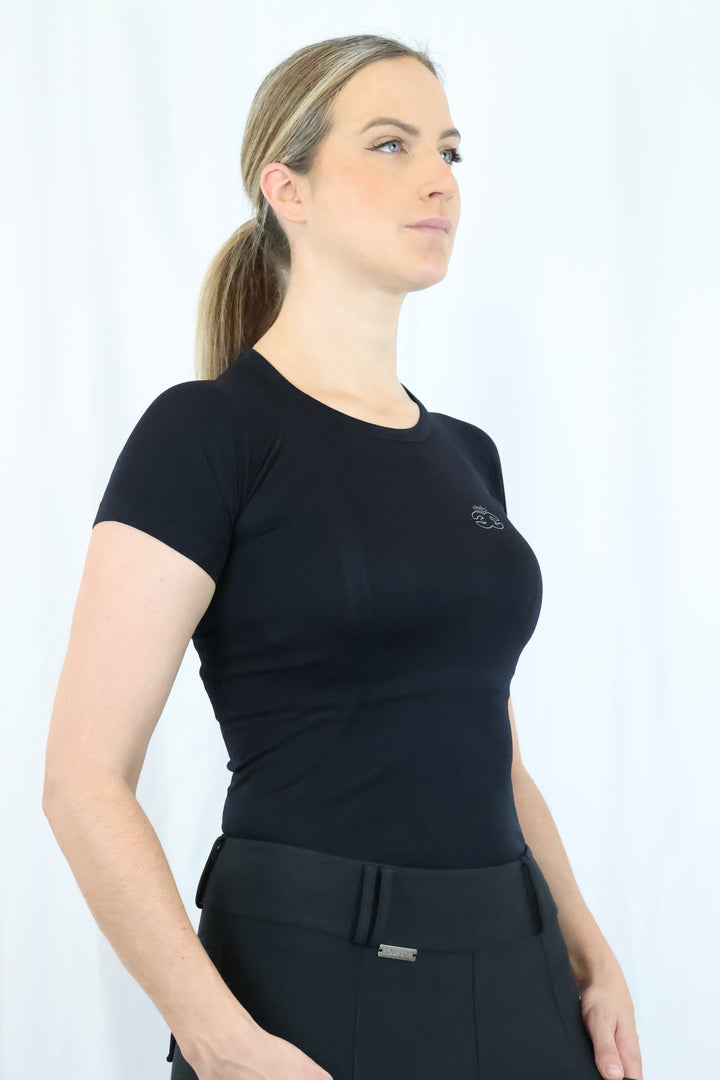 Dory Seamless Training Top - Black