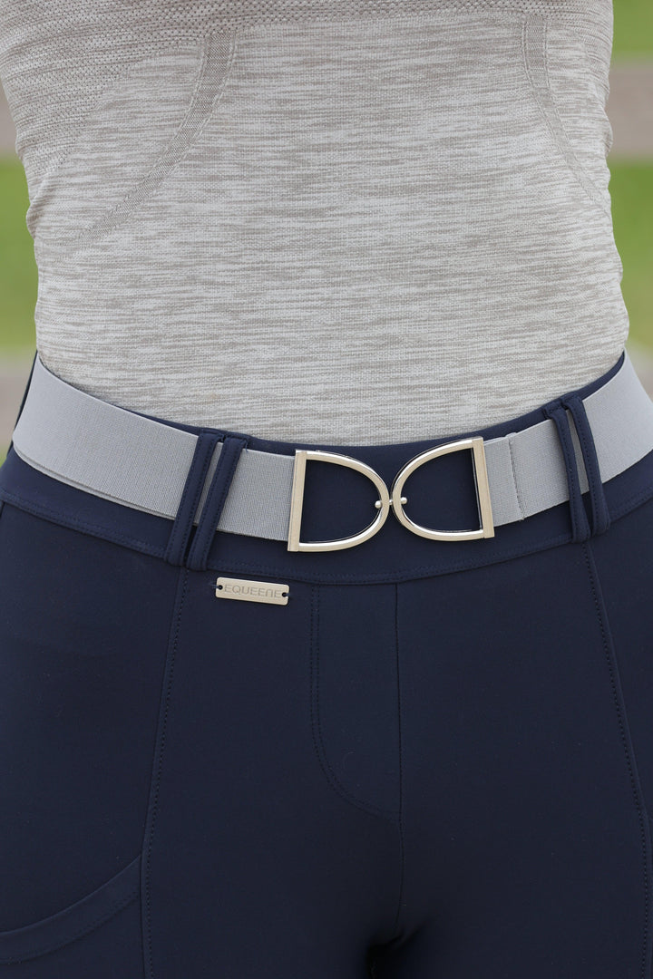 Stirrup Belt - Grey / Silver