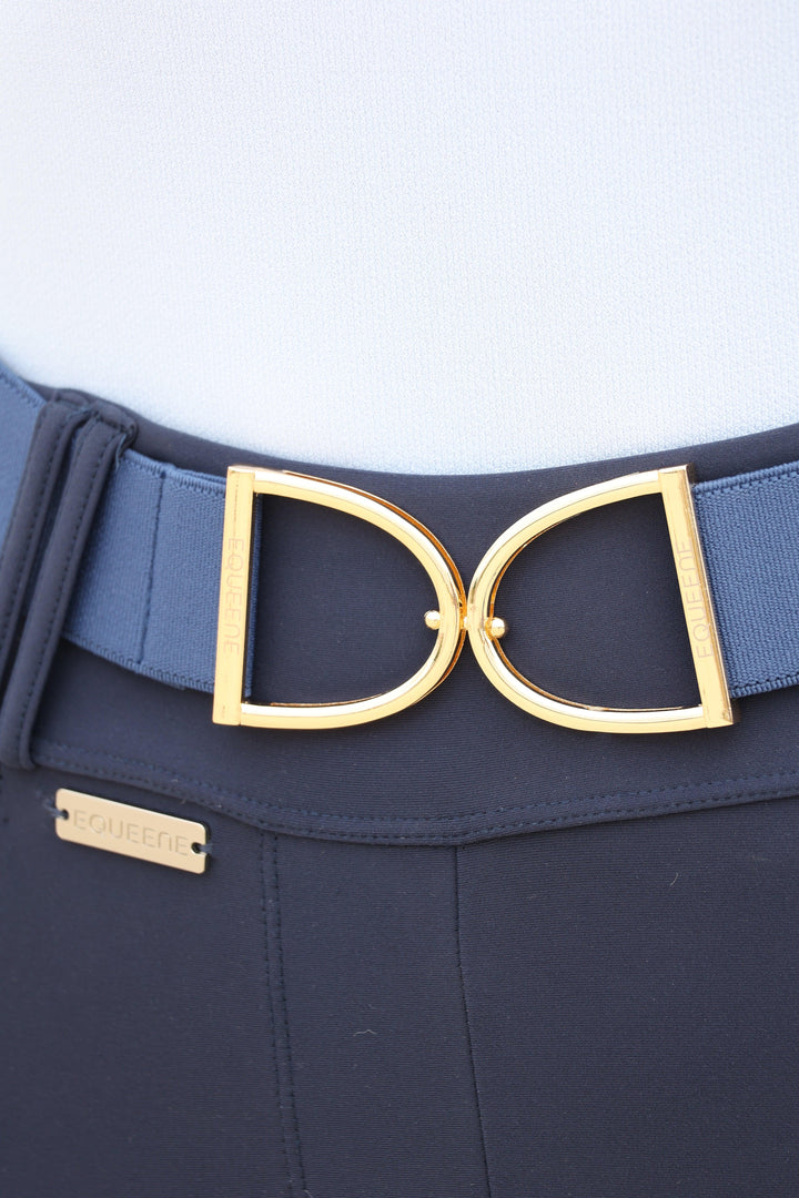 Stirrup Belt - Navy / Gold