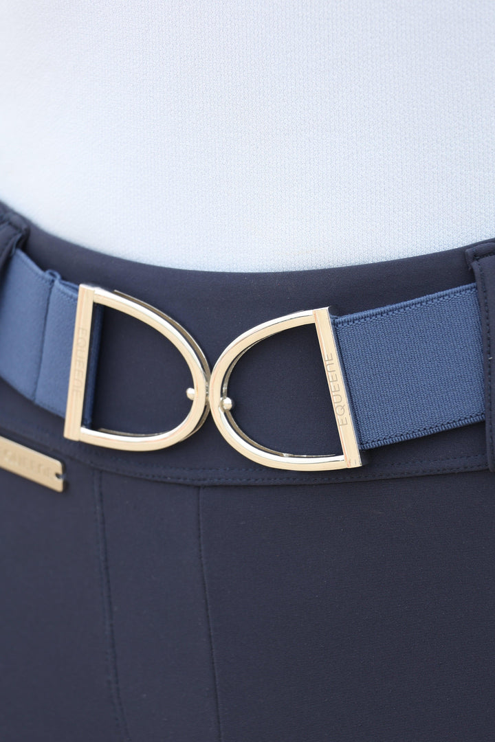 Stirrup Belt - Navy / Silver