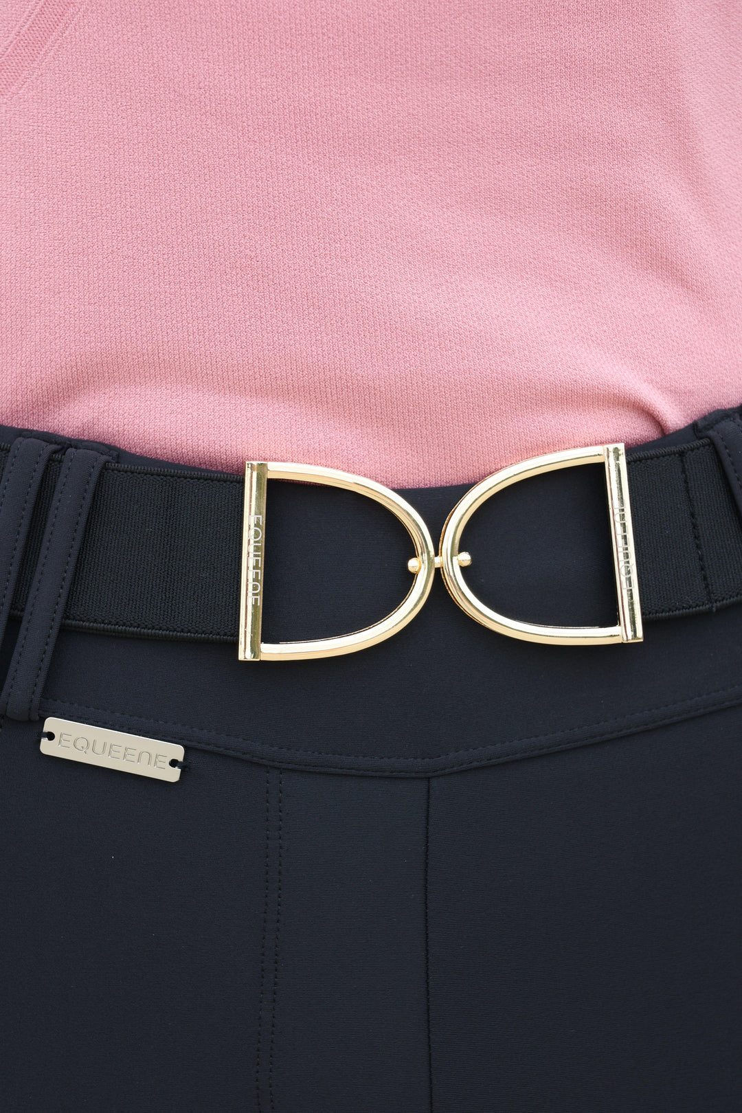 Stirrup Belt - Black / Gold