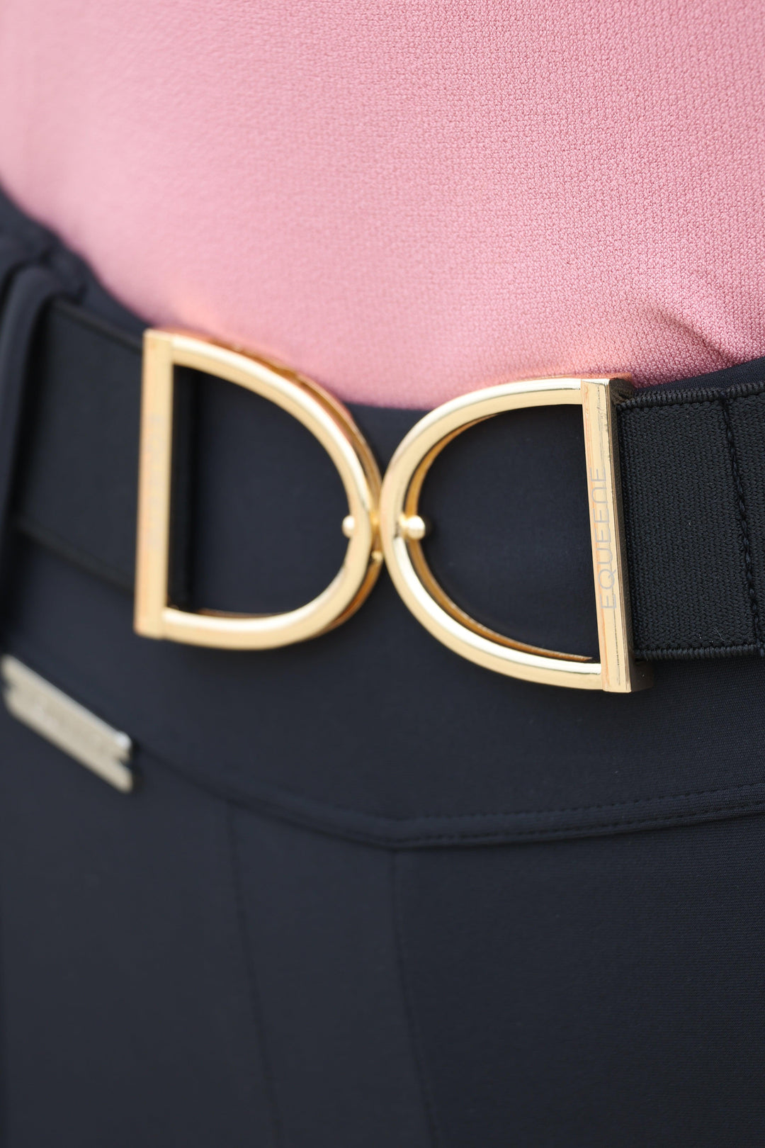 Stirrup Belt - Black / Gold