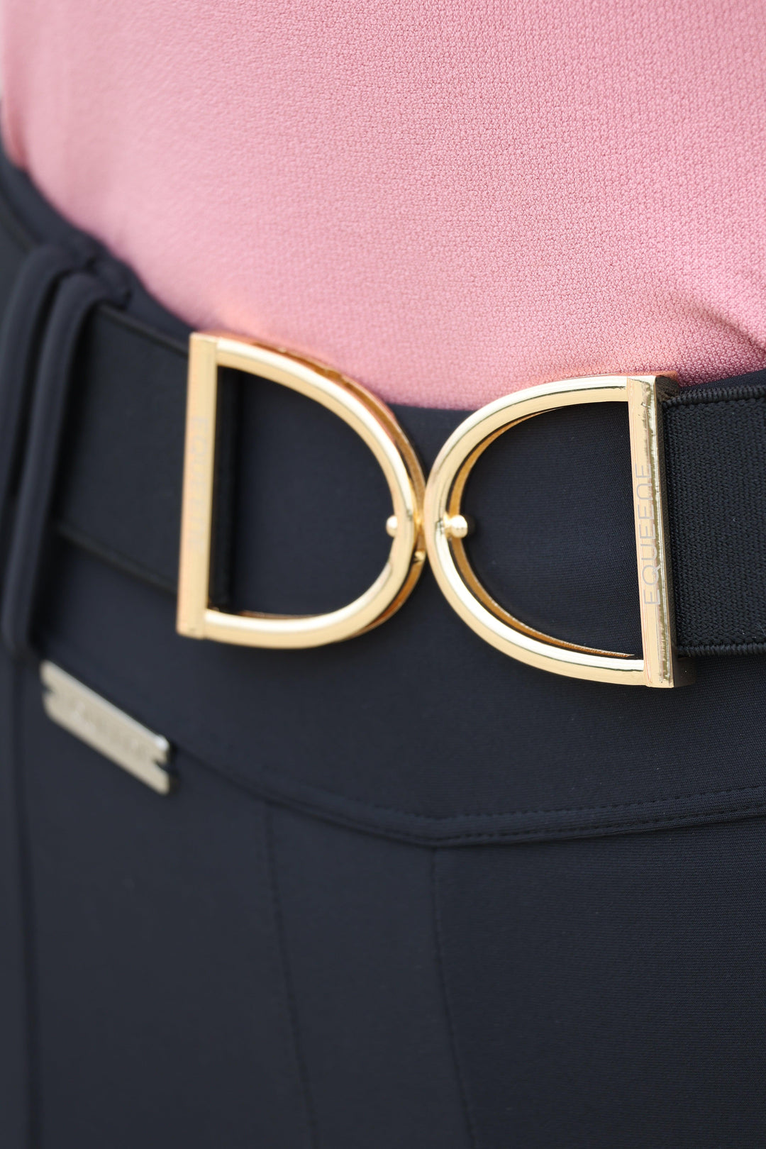 Stirrup Belt - Black / Gold