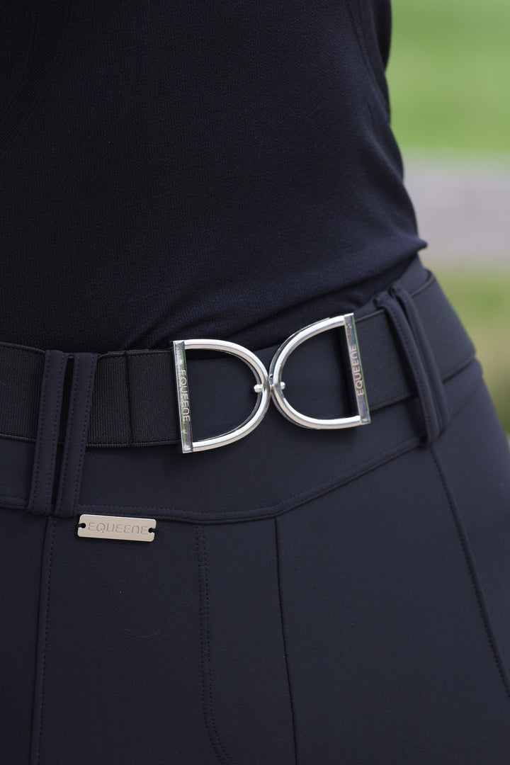 Stirrup Belt - Black / Silver