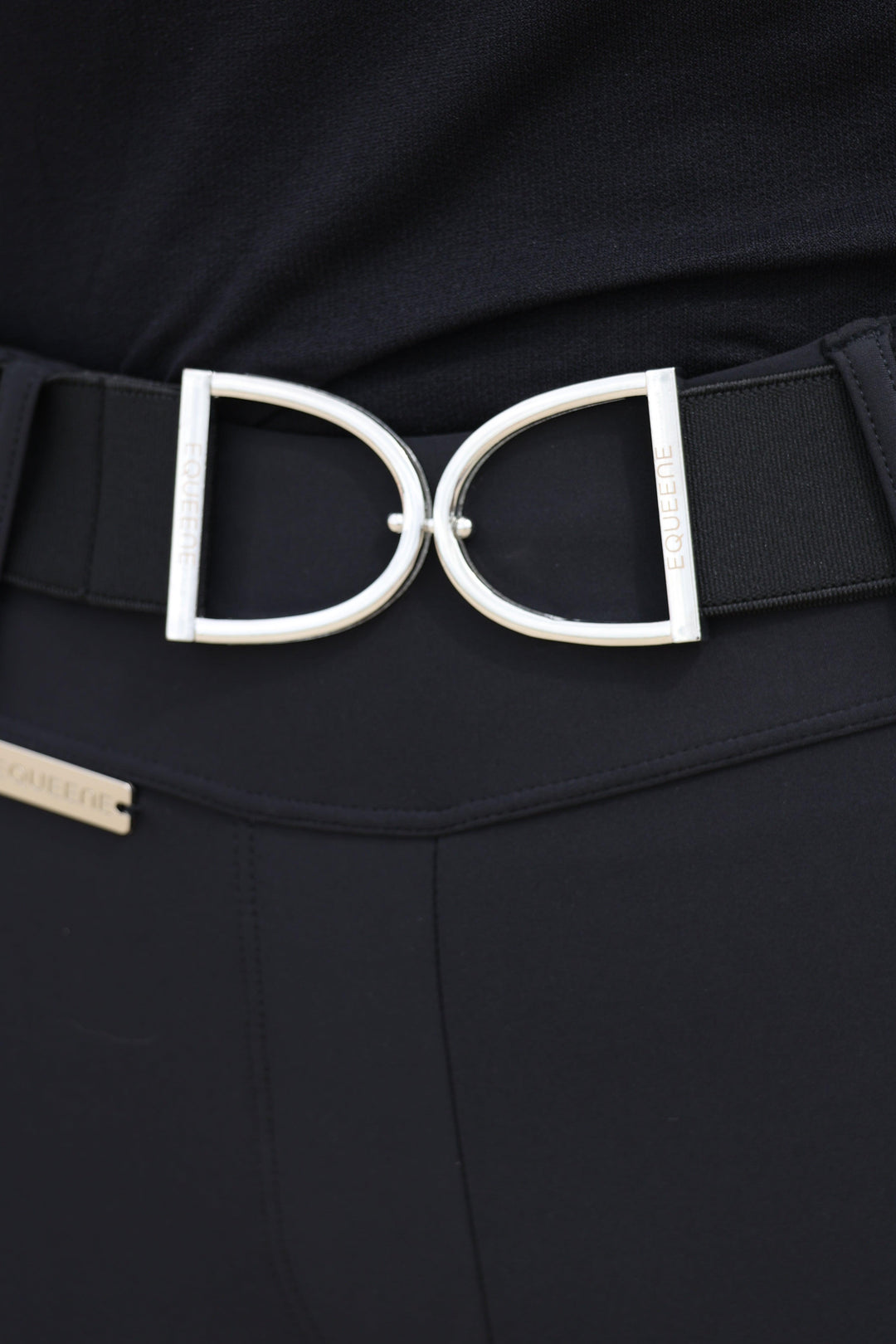 Stirrup Belt - Black / Silver