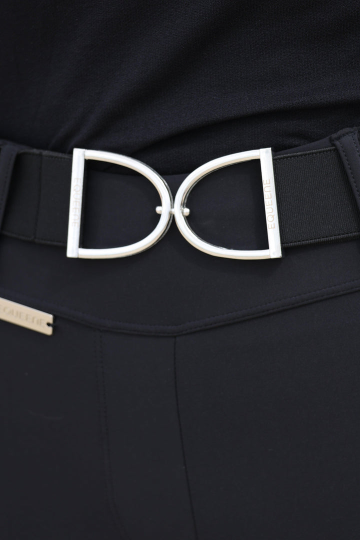 Stirrup Belt - Black / Silver