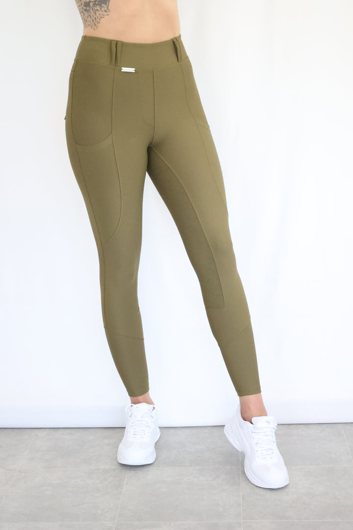 Isla Performance Breeches - Khaki