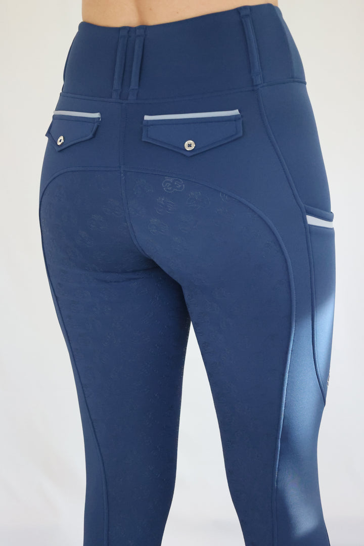 Elsa Pro Winter Breeches - Navy