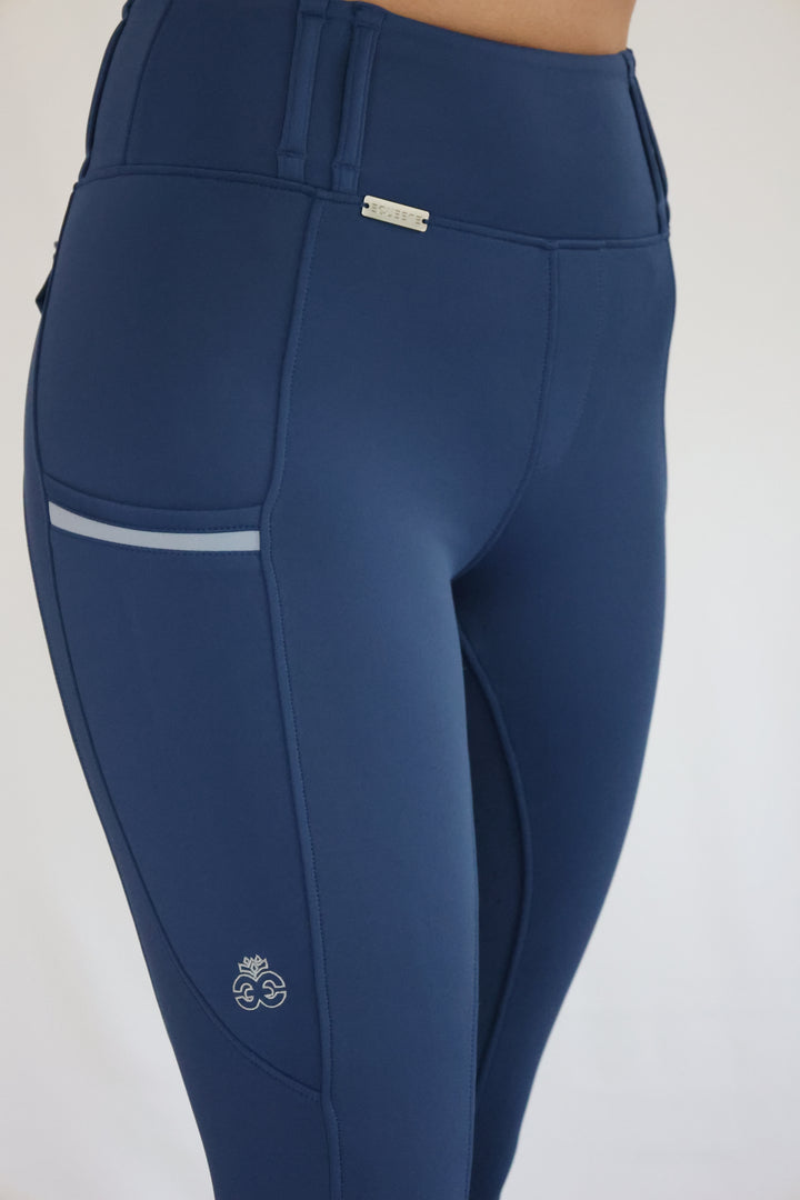 Elsa Pro Winter Breeches - Navy