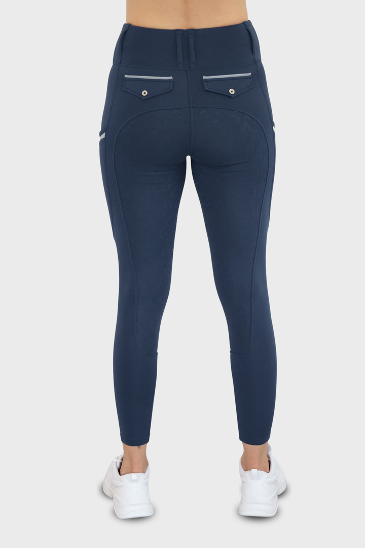 Elsa Pro Winter Breeches - Navy