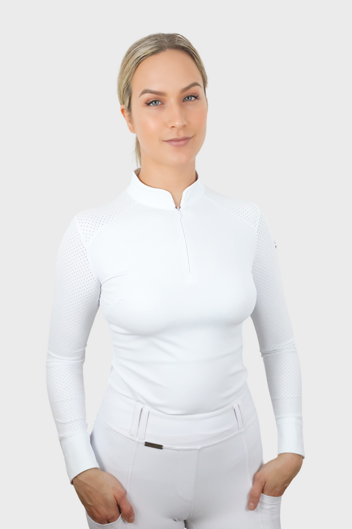 Nadia Show Shirt - White