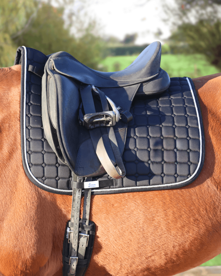 Pro-Impact Dressage Saddlecloth - Black