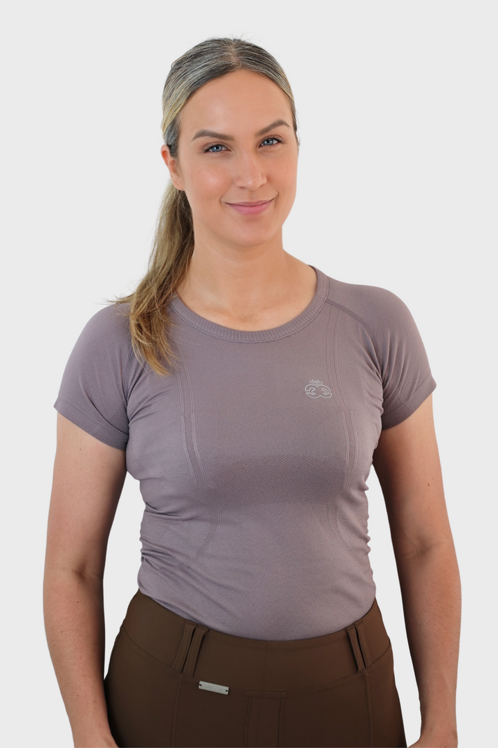 Dory Seamless Training Top - Truffle